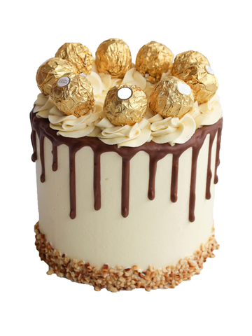 Ferrero Drip Hazelnut Cake