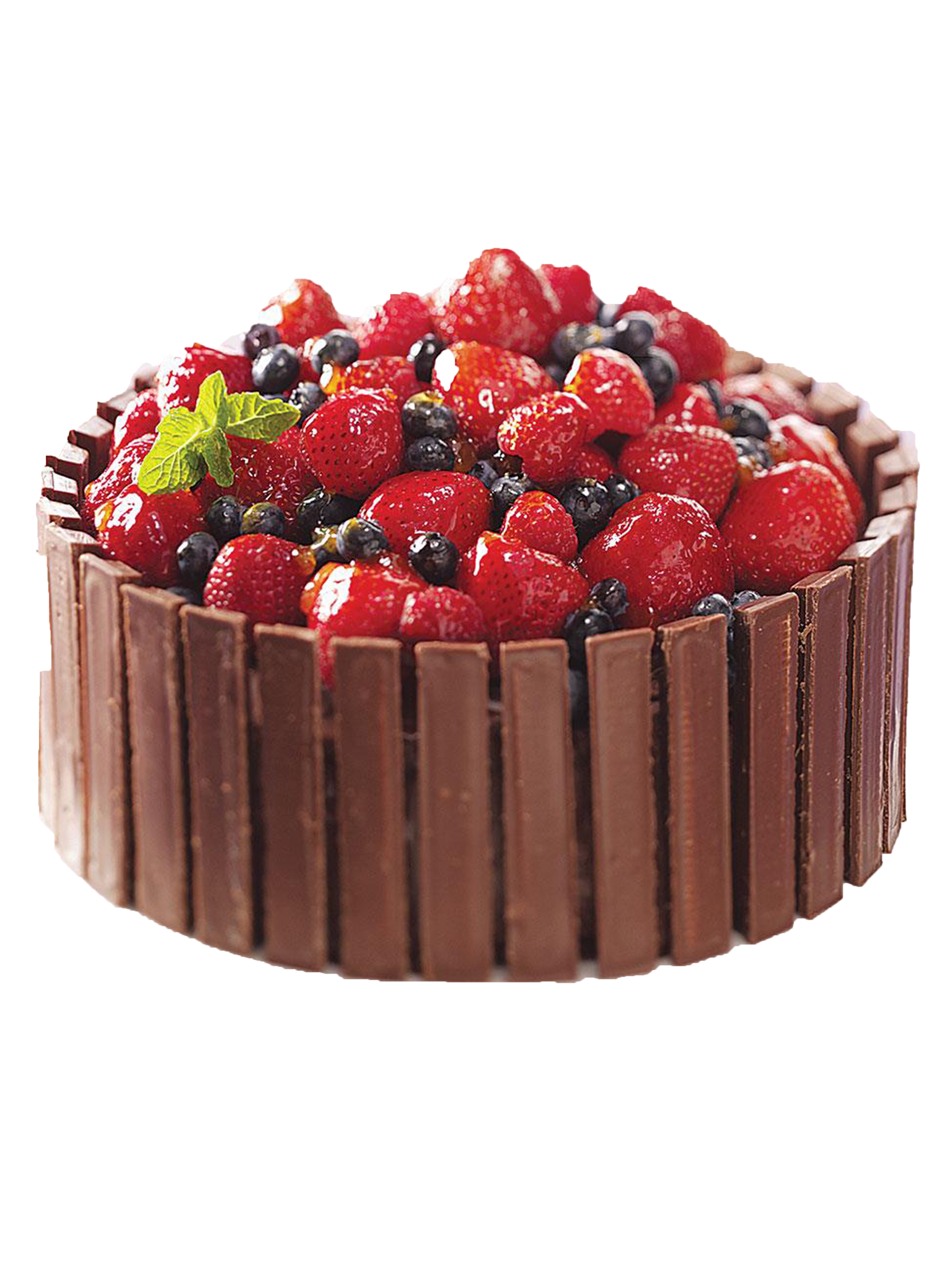 Kitkat & Mixed Berries Cake