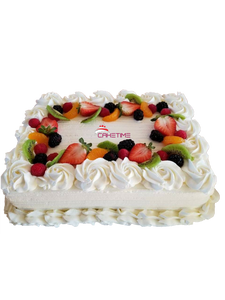 White Vanilla Mixed Fruit Cake