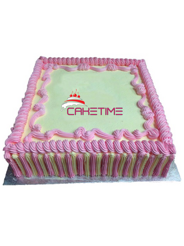 Vanilla Pink Cake