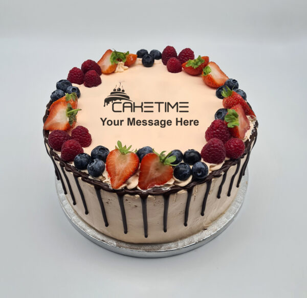 Berry Blast Drip Cake
