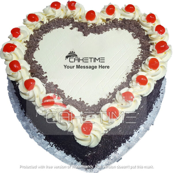 Black Forest Vanilla Cake
