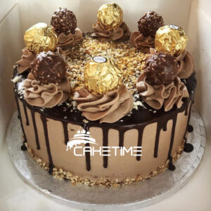 Chocolate Ferrero Drip Cake