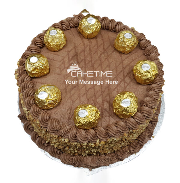 Chocolate Ferrero Hazelnut Cake