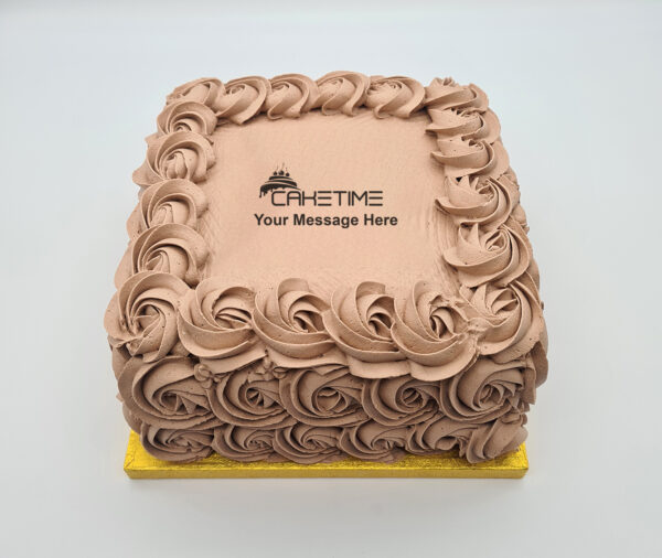 Chocolate Rosette Cake