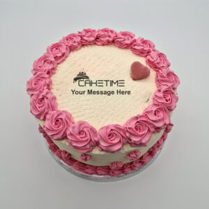 Classic Pink Cream Cake