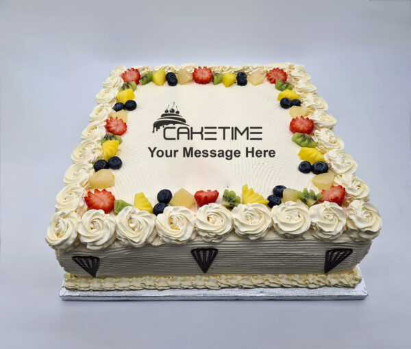Fruittastic Birthday Cake