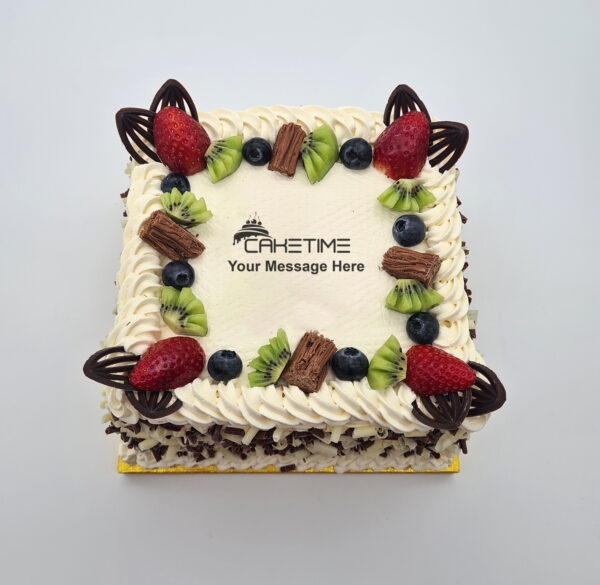 Mixed Fruit & Flake Cake