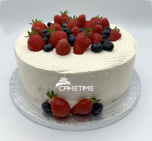 Semi Naked Berries Cake