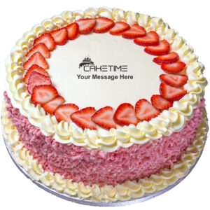 Strawberry Vanilla Cake