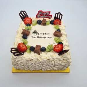 Victoria Fruit Birthday Cake
