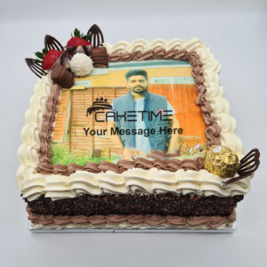 Choco Sprinkle Photo Cake