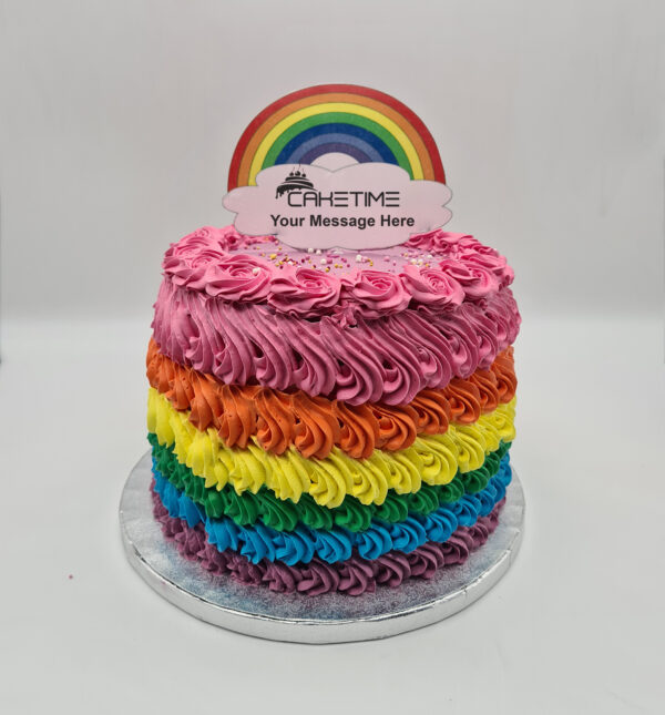 Delicious Rainbow Cake