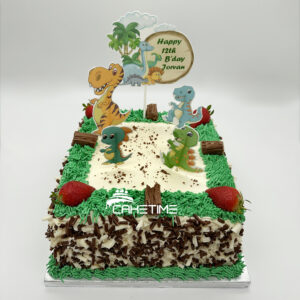 Dino Theme Cake