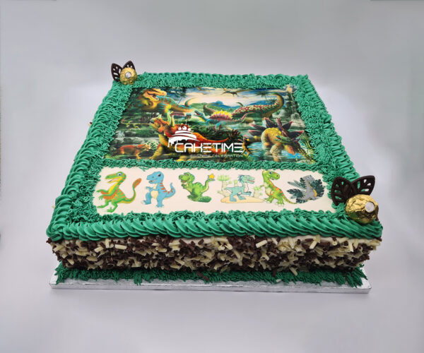 Dinosaur Photo Cake