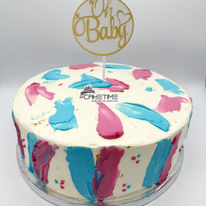 Gender Reveal Cake