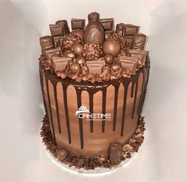Loaded Chocolate Drip Cake