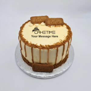 Lotus Biscoff Drip Cake