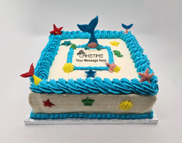 Mermaid Figures Cake