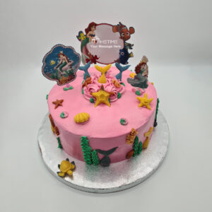 Mermaid Theme Cake