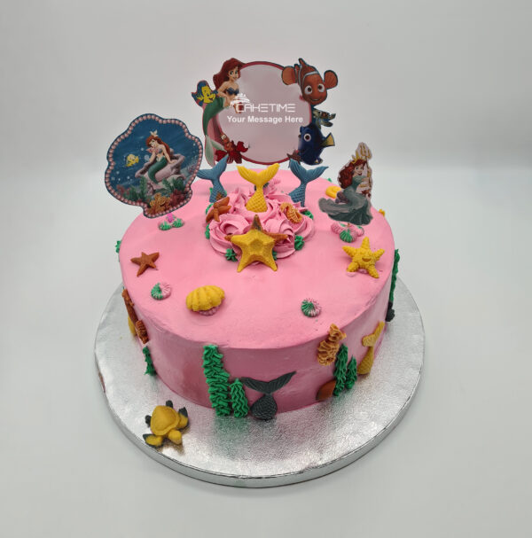 Mermaid Theme Cake