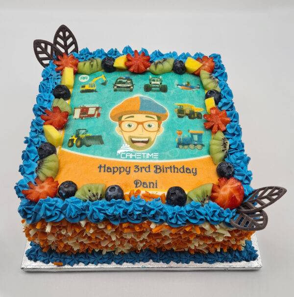 Mr Blippi Cake