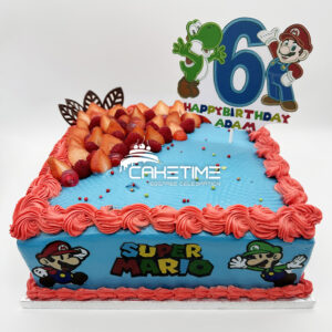 Super Mario Fruit Cake