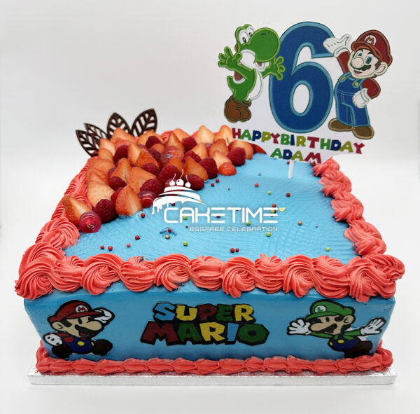 Super Mario Fruit Cake