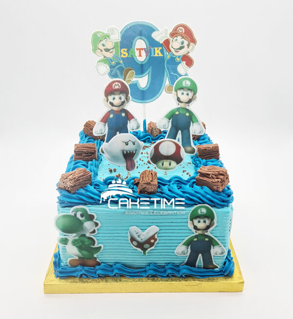 Super Mario Theme Cake
