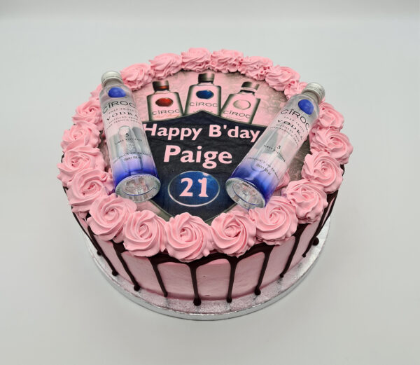 Vodka Drip Cake