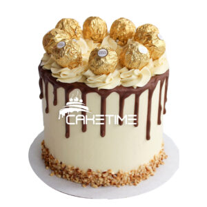 Ferrero Drip Hazelnut Cake